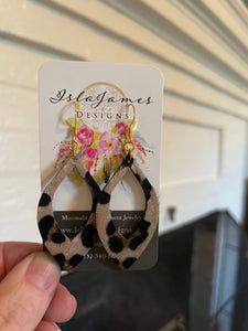 Cheetah Girl Earrings