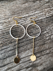 Father Time Earrings