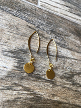 Load image into Gallery viewer, Coinage Leaf Earrings
